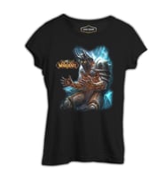 World of Warcraft - Wrath Siyah Kadın Tshirt