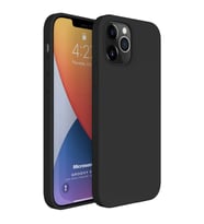 Microsonic Apple iPhone 12 Pro Max Kılıf Groovy Soft Siyah