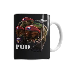 Pqd Cerbero Militar Kupa Bardak Porselen