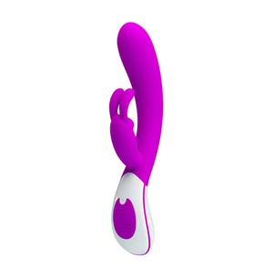 LilituShop USB Şarjlı 12 Fonksiyonlu Klitoris Uyarıcılı Teknolojik Tavşan Vibratör