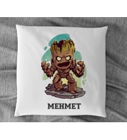 Marvel Groot Yastığı Kişiye Özel