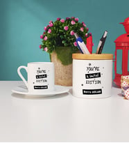 You Are A Limited Edition Türk Kahvesi Fincanı ve Kalemlik Hediye Seti