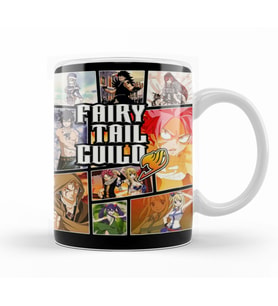 Fairy Tail Guild Anime GTA Style Kupa Bardak Porselen
