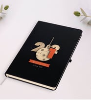 BK Gift Kişiye Özel 2024 Mutlu Yıllar Siyah Defter-3 (Siyah)