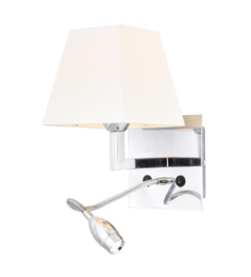 AVONNI HAP-9064-LED Krom Kaplama Aplik E14 Metal 22x25cm