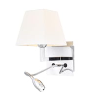AVONNI HAP-9064-LED Krom Kaplama Aplik E14 Metal 22x25cm