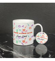 Plastik ve Estetik Cerrah Kupa Bardak ve Anahtarlık Set 002