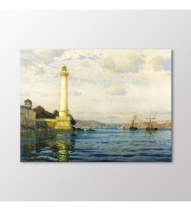 Arty Tablo Ahırkapı Feneri Tablo (Karışık)