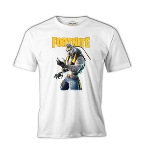 Fortnite - Wolf Beyaz Erkek Tshirt