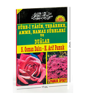 Güllü Yasin Kitabı - Orta Boy - 80 Sayfa - Açıklamalı - Pamuk Yayınevi - Mevlid Hediyeliği