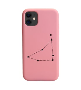 Oğlak Burcu (Capricornio) Yıldız Haritası Tasarımlı Kılıf iPhone 11 