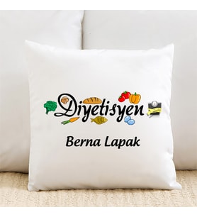 Diyetisyene Hediye İsimli Yastık