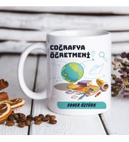 Coğrafya Öğretmeni Kupa Bardak