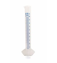 ISOLAB 100ml Plastik Mezür Mavi Skala (Çok Renkli)