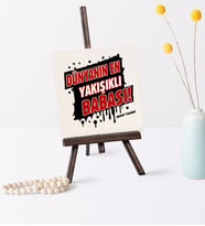 Babalar Gününe Özel Dünyanın En Yakışıklı Babası Şovaleli Doğal Taş  1