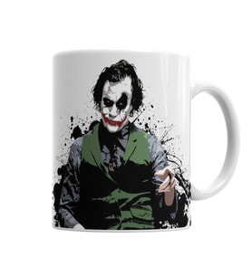 Batman Joker Kupa Bardak Porselen