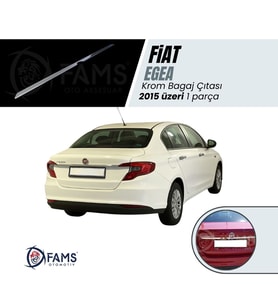 Fiat Egea Krom Bagaj Çıtası 2015 Üzeri P.Çelik (Sedan)