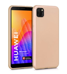 Microsonic Matte Silicone Huawei Honor 9S Kılıf Gold