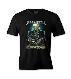 Megadeth - Vic 4 Siyah Erkek Tshirt