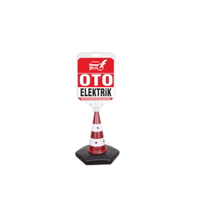 Oto Elektrik Temalı Reklam Ve Uyarı Dubası 1 Adet