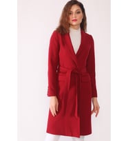 Z6628 Dewberry Bayan Palto-Bordo