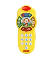 KANZ İLK KUMANDAM SESLİ TUŞLU MÜZİKLİ OYUNCAK 6-36 AY KNZ30512 SARI