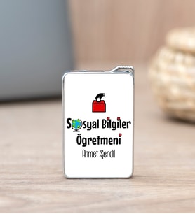 Sosyal Bilgiler Öğretmeni İsme Özel Çakmak