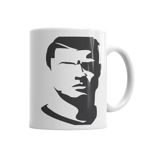 Cristiano Ronaldo Unstoppable Kupa Bardak Porselen