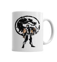 Mortal Kombat Ninja Masculino Kupa Bardak Porselen