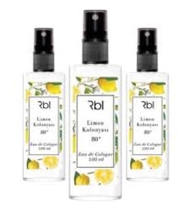 Rebul Limon Kolonyası Spreyli PVC Şişe 100 ml X 3 ADET