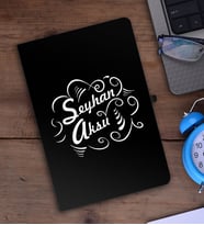 BK Gift Kişiye Özel İsimli Siyah Defter - 7