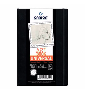 Canson Universal Art Book Çizim Defteri 96g 112 Yaprak 10,2x15,2cm