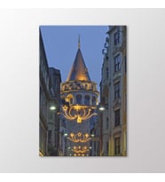 Arty Tablo Galata Kulesi Tablo (Karışık)