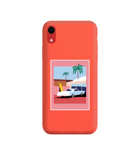 Turuncu Lansman Kılıf iPhone XR