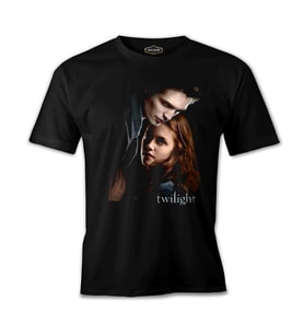Twilight Siyah Erkek Tshirt