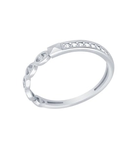 Diamond Line-Gülaylar Altın 14 Ayar Trend Yüzük