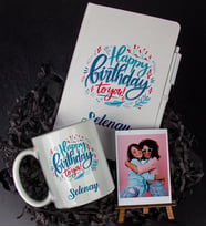 Kişiye Özel Defter Kalem Kupa Ve Fotoğraflık Seti 85804