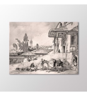 Arty Tablo Tophane Meydanı Tablo (Karışık)