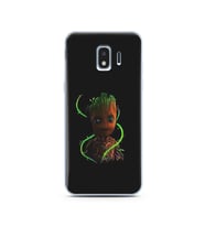 Baby Groot Tasarım Süper Şeffaf Silikon Telefon Kılıfı Samsung J2 Pro (2018)