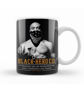 Tupac Pistola Kupa Bardak Porselen
