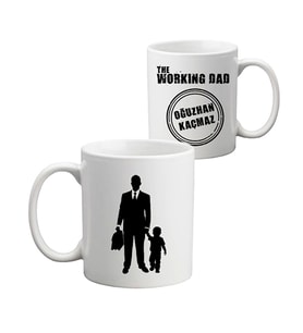 Erkek Çocuk Babasına Hediye I·simli Working Dad Kupa Bardak