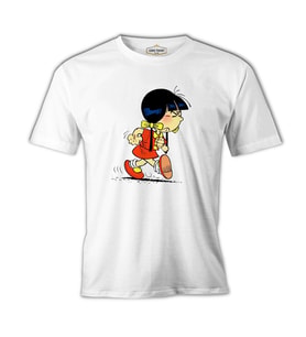 Cedric - Chen Beyaz Erkek Tshirt