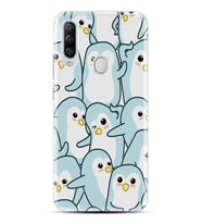 Kılıfland General Mobile GM 20 Pro Kılıf Silikon Resimli Kapak Penguin Pattern Stok 966