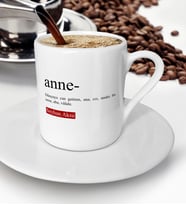 BK Gift Kişiye Özel Anne Türk Kahvesi Fincanı - 2