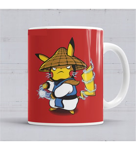 Pokemon Pikaccu Kupa Bardak Porselen