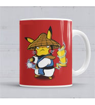 Pokemon Pikaccu Kupa Bardak Porselen