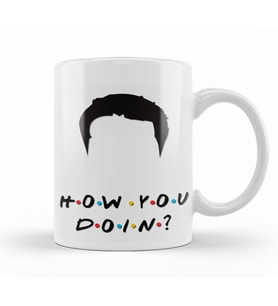 Friends  Joey  How  You Doin Kupa Bardak Porselen