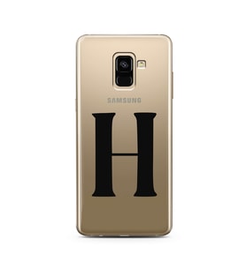 Samsung A8 Plus Harf Tasarımlı Telefon Kılıfı H-Harfi 