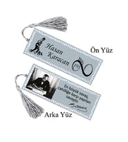 Atatürk Hediyesi Kişiye Özel İsimli Kitap Ayracı