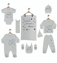 Pia Baby 10 Parça İsme Özel Hastane Çıkışı GL 1950